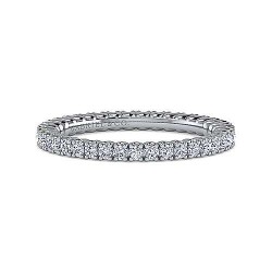 14K White Gold Diamond Eternity Band - 0.50 ct Surrey Vancouver Canada Langley Burnaby Richmond