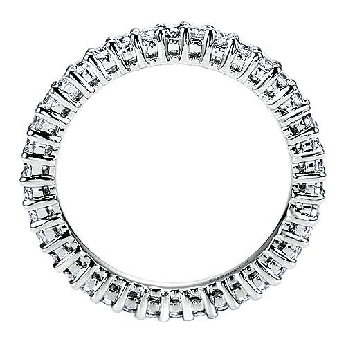 14K White Eternity 14K White Gold Shared Prong Diamond Eternity Band - 0.62 ct Surrey Vancouver Canada Langley Burnaby Richmond