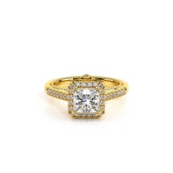 Couture Yellow Engagement Ring - 0.3 CT Surrey Vancouver Canada Langley Burnaby Richmond