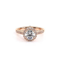 Couture Rose Engagement Ring - 0.2 CT Surrey Vancouver Canada Langley Burnaby Richmond