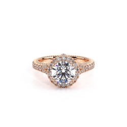 Couture Rose Engagement Ring - 0.3 CT Surrey Vancouver Canada Langley Burnaby Richmond