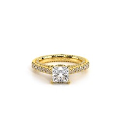 Couture Yellow Engagement Ring - 0.5 CT Surrey Vancouver Canada Langley Burnaby Richmond