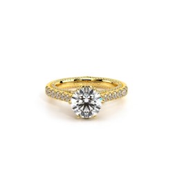 Couture Yellow Engagement Ring - 0.5 CT Surrey Vancouver Canada Langley Burnaby Richmond