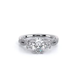 Couture Platinum Engagement Ring - 0.6 CT Surrey Vancouver Canada Langley Burnaby Richmond