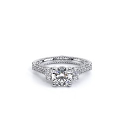 Couture White Engagement Ring - 0.8 CT Surrey Vancouver Canada Langley Burnaby Richmond