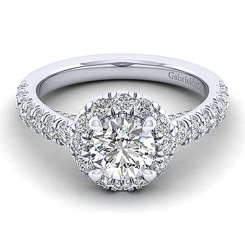 platinum Platinum Halo Platinum Round Halo Diamond Engagement Ring Surrey Vancouver Canada Langley Burnaby Richmond