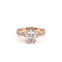 Parisian Rose Engagement Ring - 0.1 CT Surrey Vancouver Canada Langley Burnaby Richmond