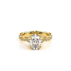 Parisian Yellow Engagement Ring - 0.1 CT Surrey Vancouver Canada Langley Burnaby Richmond