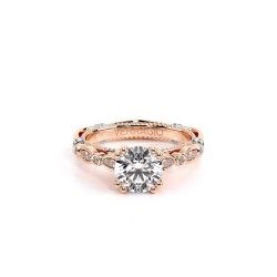 Parisian Rose Engagement Ring - 0.1 CT Surrey Vancouver Canada Langley Burnaby Richmond