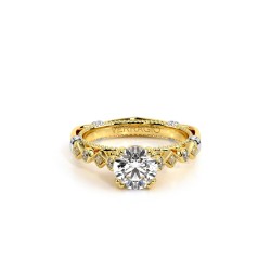 Parisian Yellow Engagement Ring - 0.1 CT Surrey Vancouver Canada Langley Burnaby Richmond