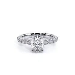 Renaissance Platinum Engagement Ring - 0.8 CT Surrey Vancouver Canada Langley Burnaby Richmond