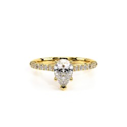 Renaissance Yellow Engagement Ring - 0.3 CT Surrey Vancouver Canada Langley Burnaby Richmond