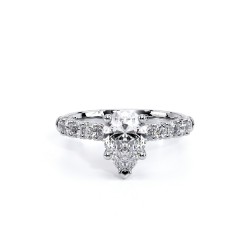 Renaissance Platinum Engagement Ring - 0.8 CT Surrey Vancouver Canada Langley Burnaby Richmond