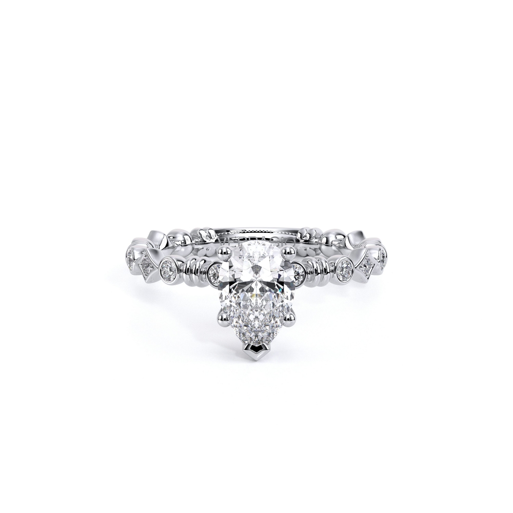 platinum Platinum Solitaire Renaissance Platinum Engagement Ring - 0.2 CT Surrey Vancouver Canada Langley Burnaby Richmond