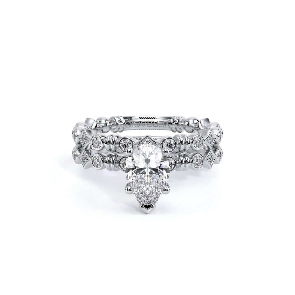 platinum Platinum Solitaire Renaissance Platinum Engagement Ring - 0.2 CT Surrey Vancouver Canada Langley Burnaby Richmond