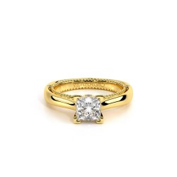 Venetian Yellow Solitaire Engagement Ring Surrey Vancouver Canada Langley Burnaby Richmond