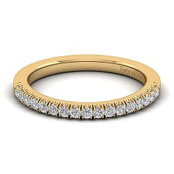 14K Yellow Gold Matching Wedding Band - 0.24 ct Surrey Vancouver Canada Langley Burnaby Richmond