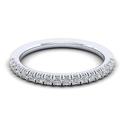 14K White Gold Matching Wedding Band - 0.30 ct Surrey Vancouver Canada Langley Burnaby Richmond