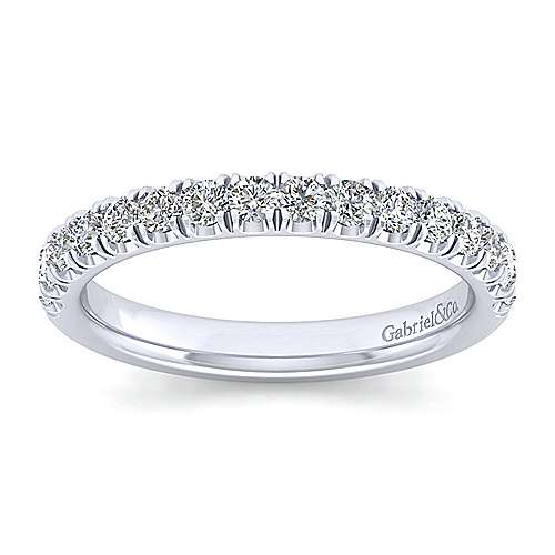 14K White Eternity 14K White Gold Matching Wedding Band - 0.45 ct Surrey Vancouver Canada Langley Burnaby Richmond