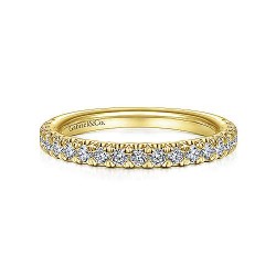 14K Yellow Gold Matching Wedding Band - 0.43 ct Surrey Vancouver Canada Langley Burnaby Richmond