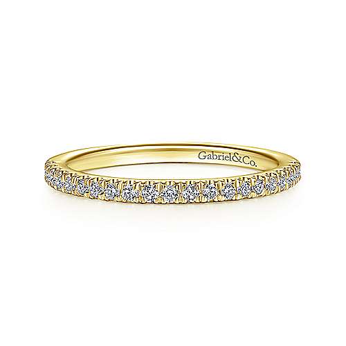 14K Yellow Eternity 14K Yellow Gold Matching Wedding Band - 0.23 ct Surrey Vancouver Canada Langley Burnaby Richmond