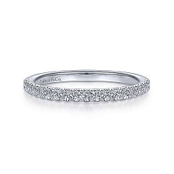 14K White Gold Matching Wedding Band - 0.28 ct Surrey Vancouver Canada Langley Burnaby Richmond