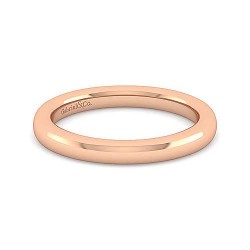 14K Rose Gold Matching Wedding Band - 0 ct Surrey Vancouver Canada Langley Burnaby Richmond