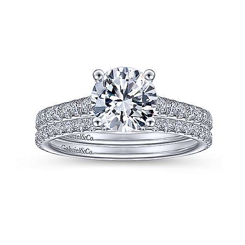 18K White Eternity 18K White Gold  Matching Wedding Band - 0.24 ct Surrey Vancouver Canada Langley Burnaby Richmond