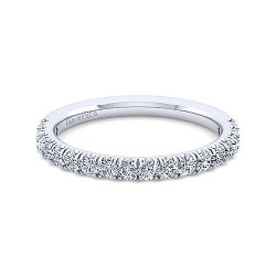 14K White Gold Diamond Matching Wedding Band - 0.51 ct Surrey Vancouver Canada Langley Burnaby Richmond