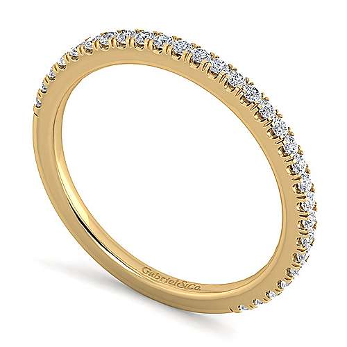 14K Yellow Eternity 14K Yellow Gold Matching Wedding Band - 0.24 ct Surrey Vancouver Canada Langley Burnaby Richmond