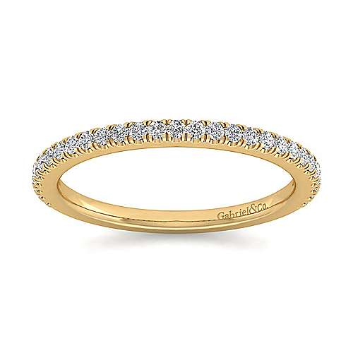 14K Yellow Eternity 14K Yellow Gold Matching Wedding Band - 0.24 ct Surrey Vancouver Canada Langley Burnaby Richmond