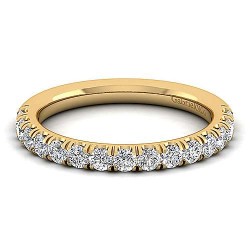 14K Yellow Gold Matching Wedding Band - 0.64 ct Surrey Vancouver Canada Langley Burnaby Richmond