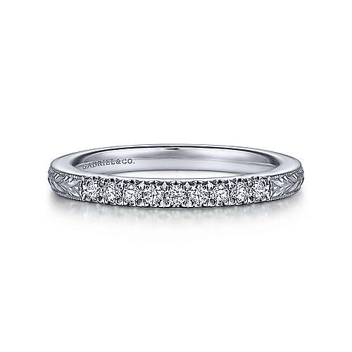 14K White Eternity 14K White Gold Matching Wedding Band - 0.15 ct Surrey Vancouver Canada Langley Burnaby Richmond