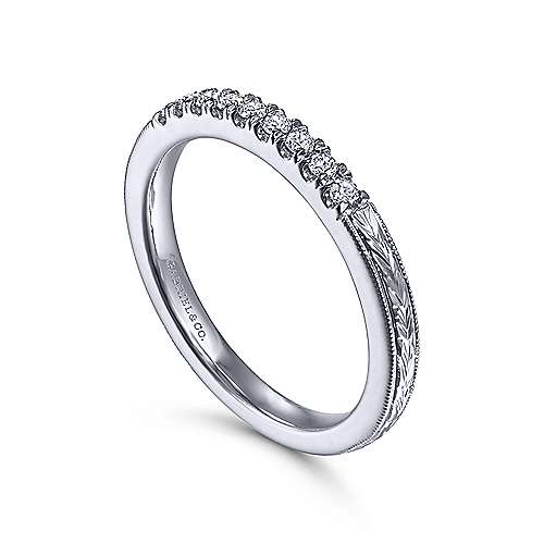 14K White Eternity 14K White Gold Matching Wedding Band - 0.15 ct Surrey Vancouver Canada Langley Burnaby Richmond